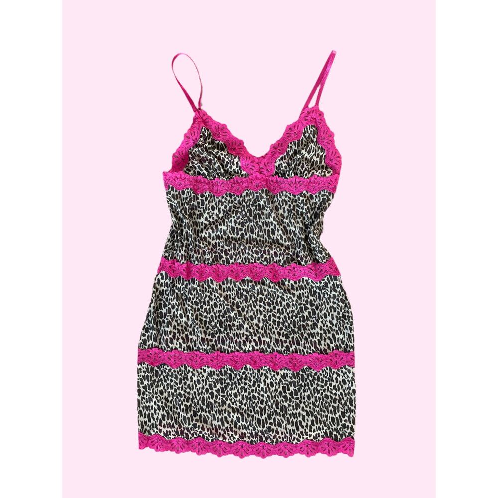 Vintage Rampage Cheetah Mesh Dress